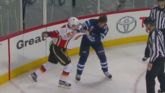 Bennett, Trouba bloodied after brutal brawl