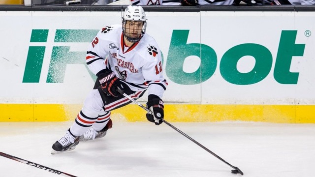 Report: 3 Canadian teams after Northeastern's Aston-Reese