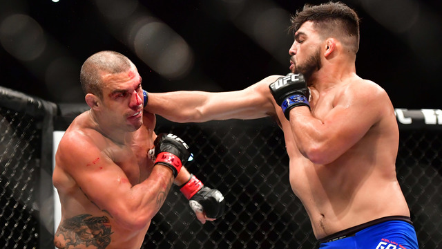 Gastelum spoils Belfort's homecoming with 1st-round TKO