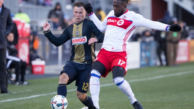 Morrow, Sapong swap 2nd-half strikes as Union earn draw with Toronto FC
