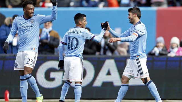 Watch: Pirlo, Villa connect to craft Maxi Moralez's 1st goal in MLS