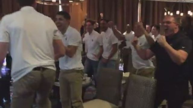 Watch: Vandy celebrates becoming 1st 15-loss team to earn at-large bid