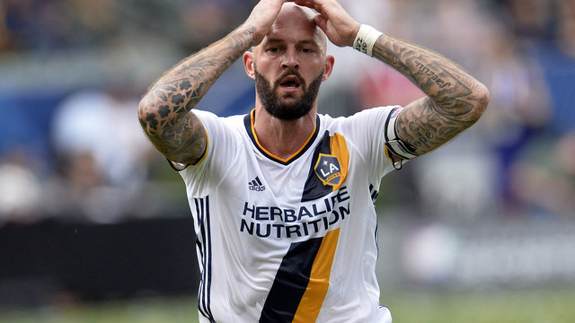 Watch: Van Damme issued erroneous red card on Guzman fall