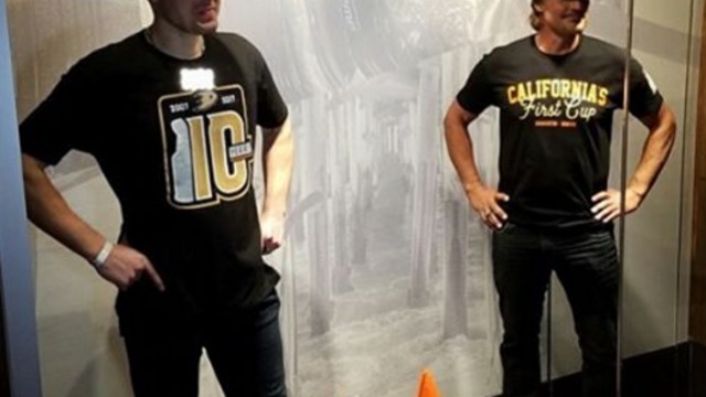 Ducks alumni show off modeling chops as Cup-winning team celebrated