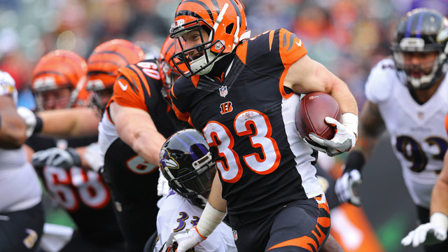 Patriots sign former Bengals running back Rex Burkhead