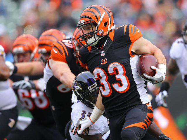 Patriots sign former Bengals running back Rex Burkhead