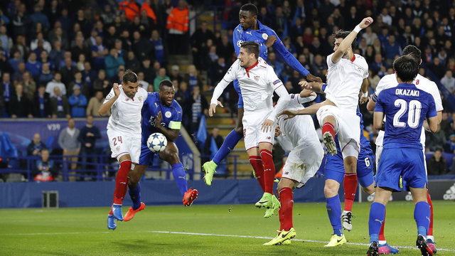 Watch: Captain Morgan fires Leicester ahead vs. Sevilla