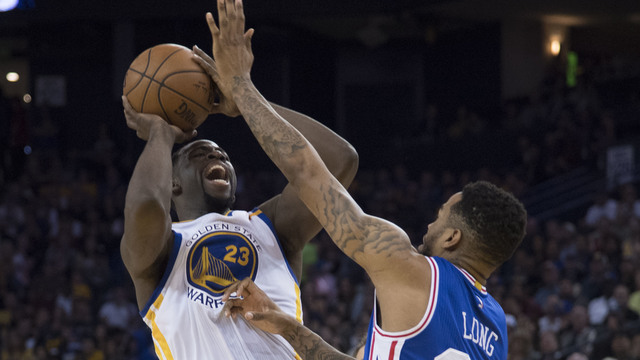 Draymond's career-high 6 blocks keys comeback win over 76ers