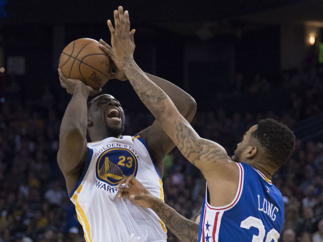 Draymond's career-high 6 blocks keys comeback win over 76ers