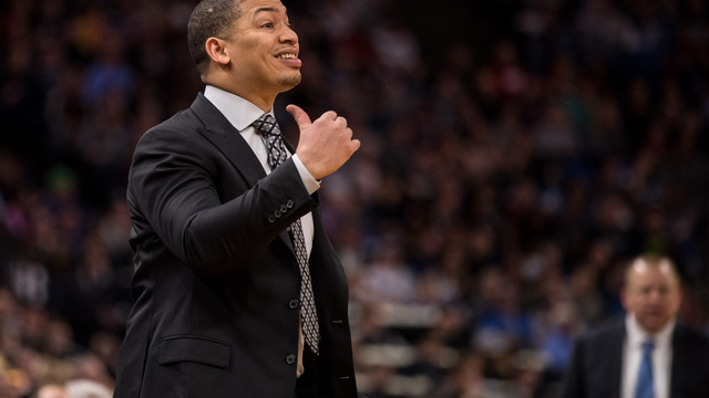 Lue sent a ball boy to get Cavs GM's permission to play Sanders