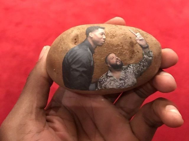 Whiteside receives potato featuring him, DJ Khaled