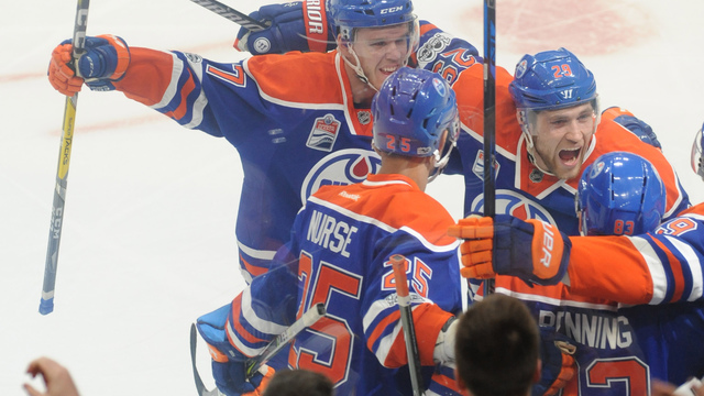 McDavid, Marchand reclaim scoring lead as Oilers trounce Bruins
