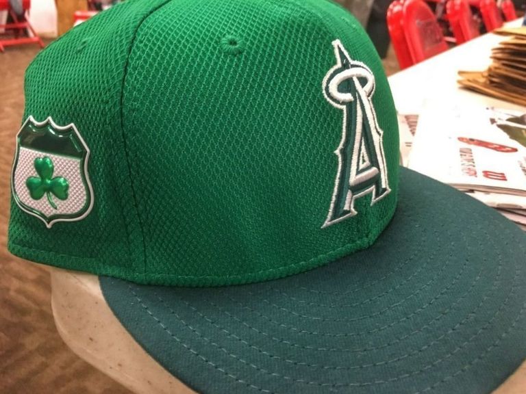 Mlb store green caps