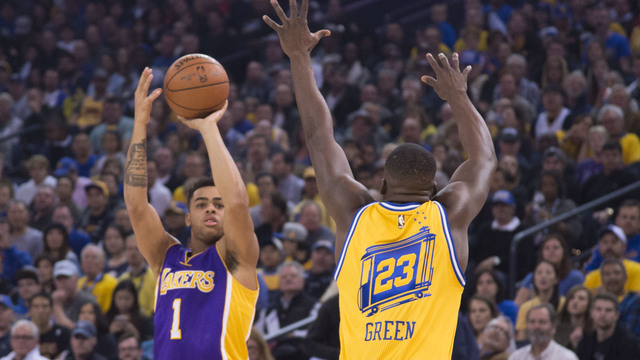 Draymond: Russell's behavior in Lakers-Bucks scuffle 'pissed me off'