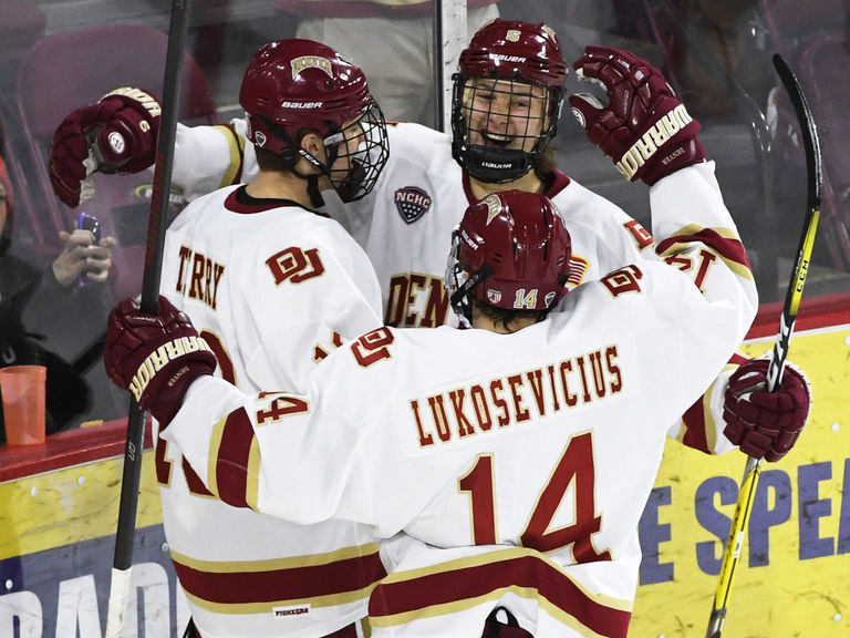 Denver, Harvard lead No. 1 seeds in NCAA Hockey Championship bracket