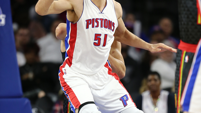 Watch: Boban's cram brings Pistons out of their seats