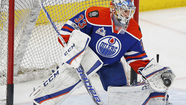 Talbot arrived in Edmonton with something to prove to himself, Oilers