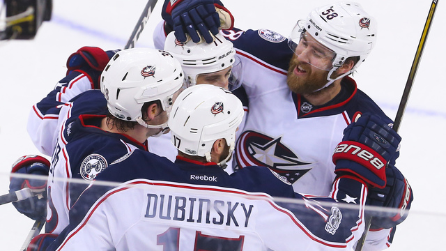 Blue Jackets clinch playoff berth, reach 100-point mark for 1st time