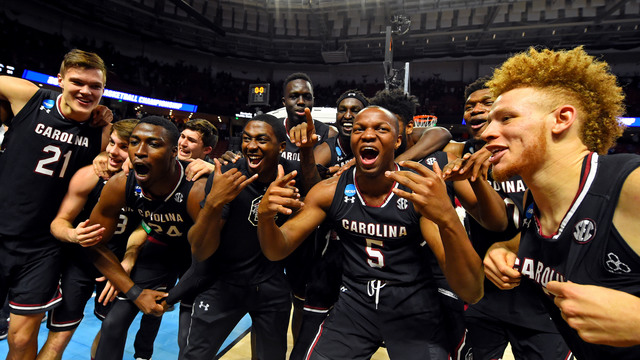 Ratings for Sunday's tourney action up 34 percent over last season