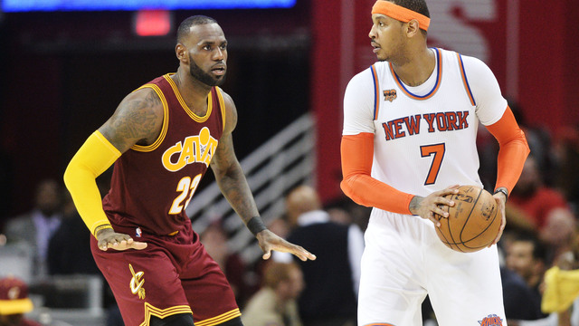 Report: Carmelo expands list of teams he'd accept trade to, including Cavs