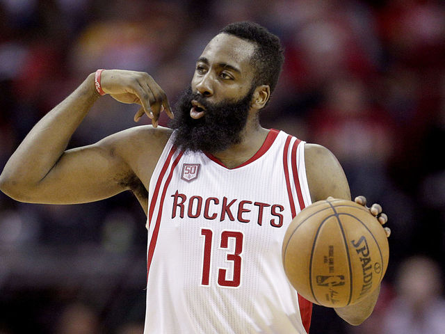 Harden 1st player to score 2,000 points, assist on 2,000 in same season