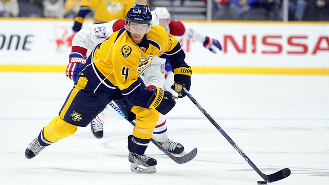 Ellis quietly having a career year on Predators' blue line