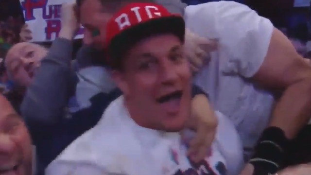 Gronk loses his mind at WWE 'SmackDown'