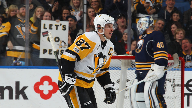 Penguins clinch playoff spot with win over Sabres