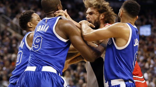 Ibaka justifies throwing punch at Lopez: 'I had to defend myself'