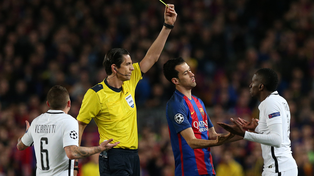 UEFA: No suspension for Barca-PSG referee