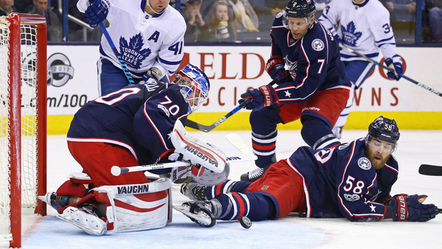 Leafs jump to 3rd in Atlantic with win over Blue Jackets