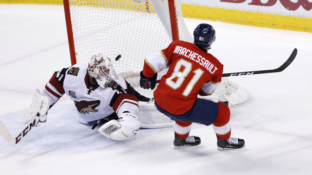 Watch: Marchessault scores 2nd goal in 26 seconds