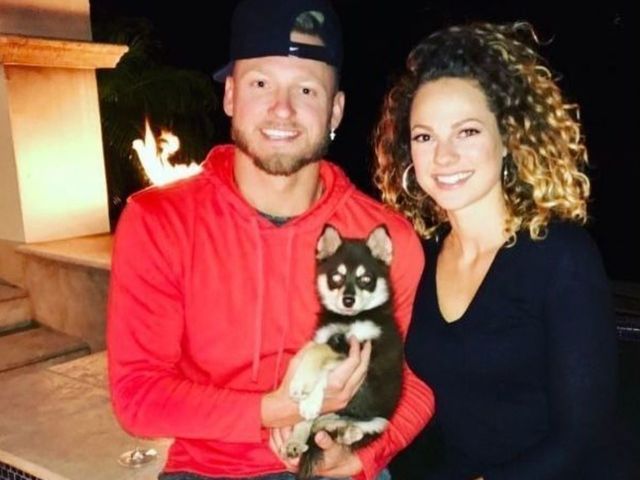 Donaldson poses with cute puppy, internet goes wild