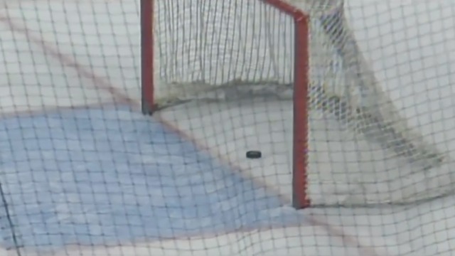 Watch: Gustavsson 'scores' shorty in AHL