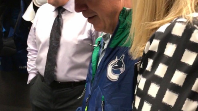 Canucks invite Boeser's parents into dressing room to announce lineup