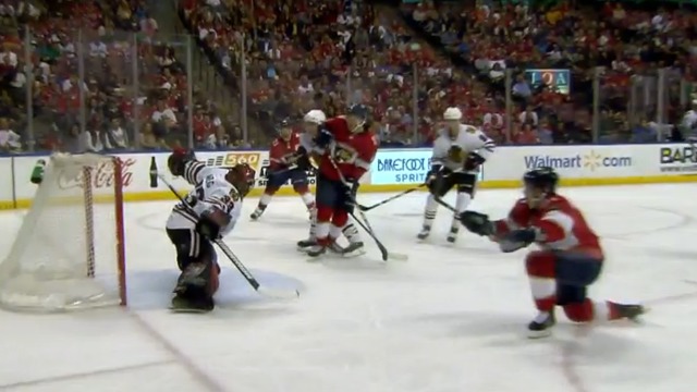 Marchessault finishes off pretty passing play for 1st career hat trick