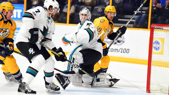 Predators hand reeling Sharks 6th straight loss