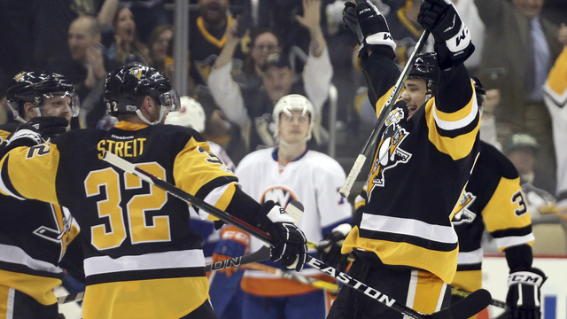 Gaunce taking advantage of Penguins' depleted blue line