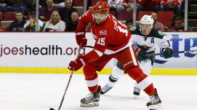 Wings' Sheahan still without a goal after 99 shots