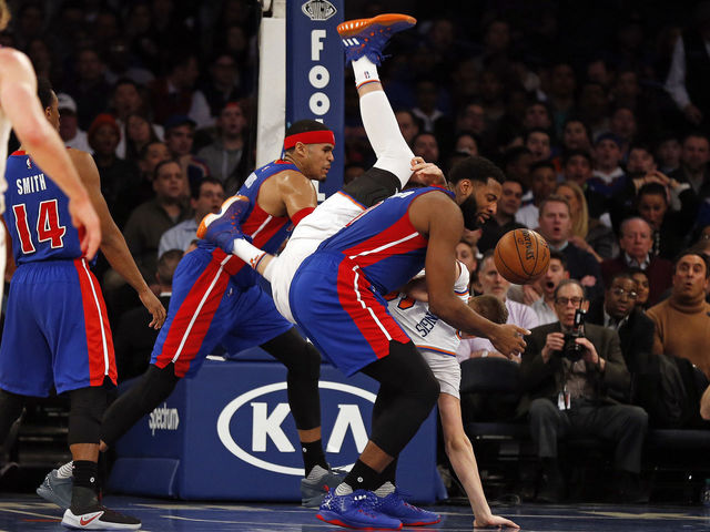 Pistons embarrassed by Knicks as Detroit's free fall continues