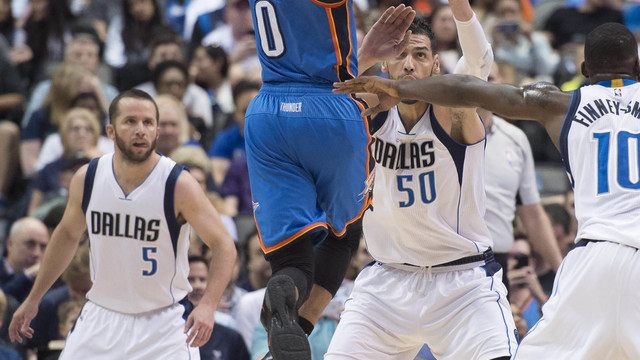 Russ caps Thunder's 14-0 run with game-winning jumper vs. Mavs