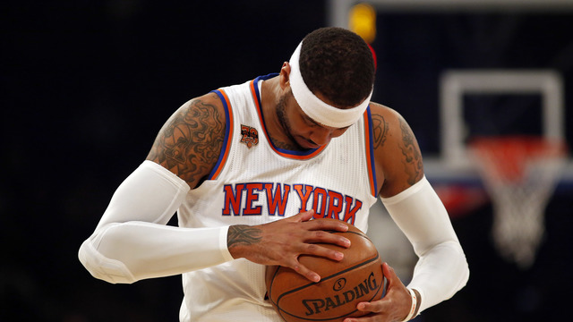 Report: Anthony informs Knicks he doesn't want to return to team