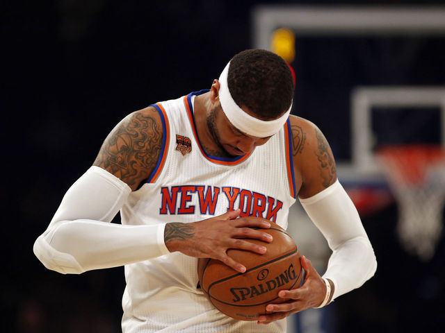Report: Anthony informs Knicks he doesn't want to return to team