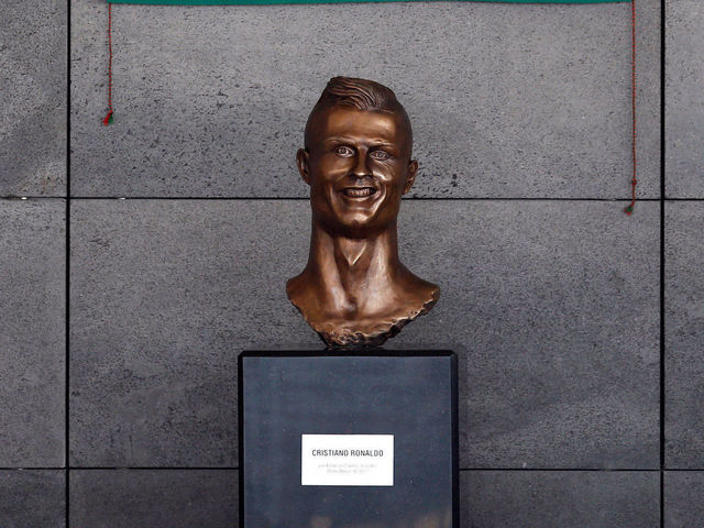 Ronaldo bust sculptor defends work: 'Not as simple as it seems