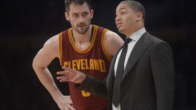 Lue: Love could start at center for Cavs this season