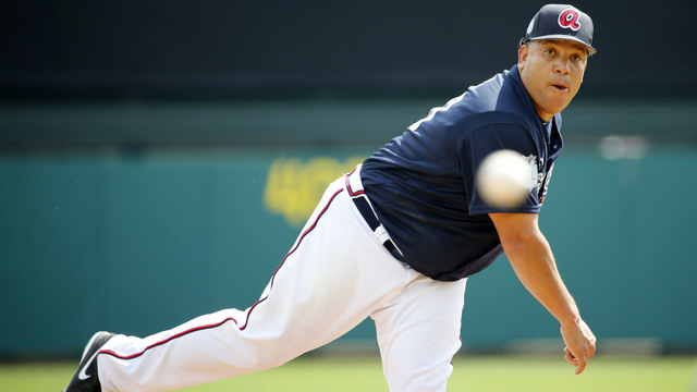 Look: Braves share epic photo of Colon at SunTrust Park