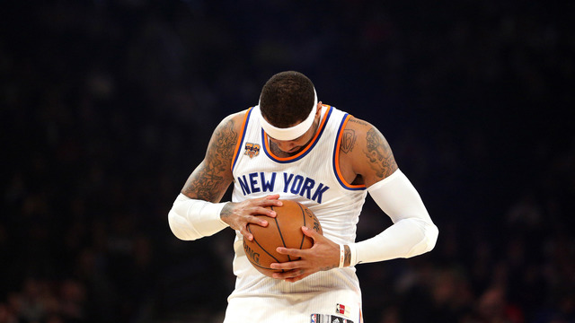 Knicks remain vague about prospects of trading Melo; won't buy him out