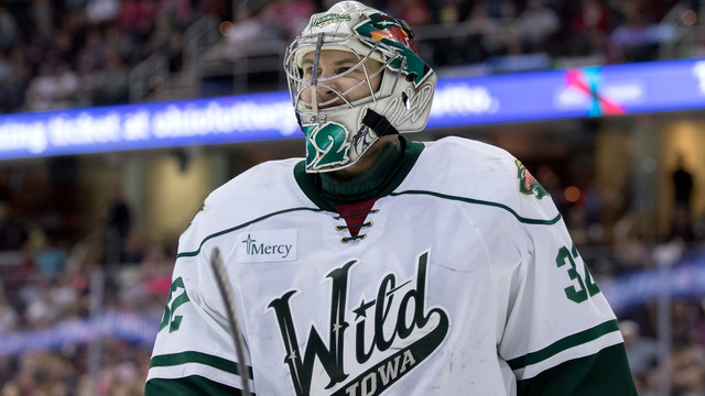 Wild turn to Stalock in order to rest Dubnyk