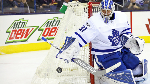 Andersen to start vs. Predators after 1-game absence