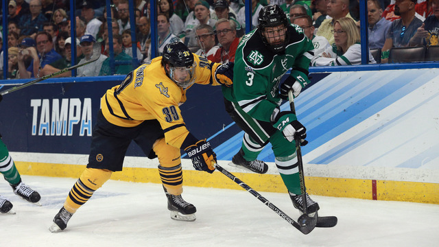 Jets sign UND defenseman Tucker Poolman to entry-level contract